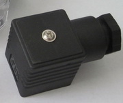 黑色电磁阀接线盒 A型