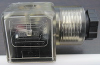 MPM透明带指示灯LED电磁阀插头